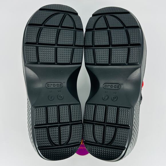 Crocs Women's Stomp Rosette Mary Jane Platform Punk Clogs 210798 Size 9 - Picture 10 of 11